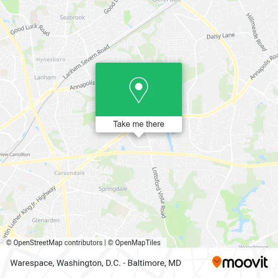Warespace map