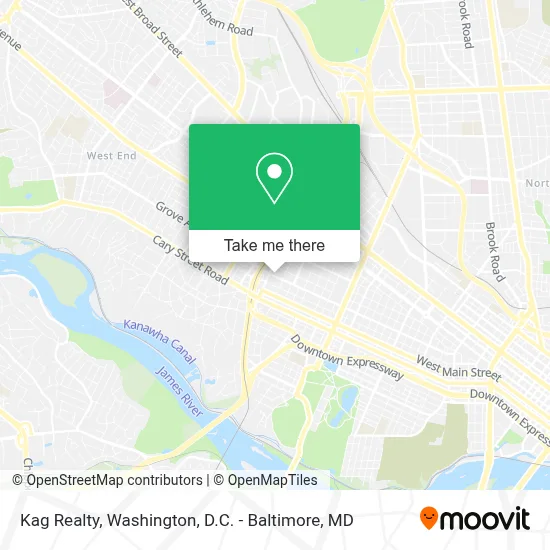 Kag Realty map