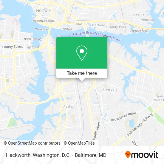 Hackworth map