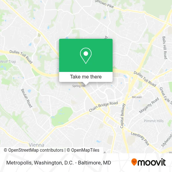 Metropolis map
