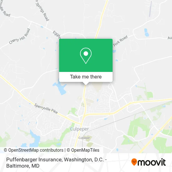 Puffenbarger Insurance map