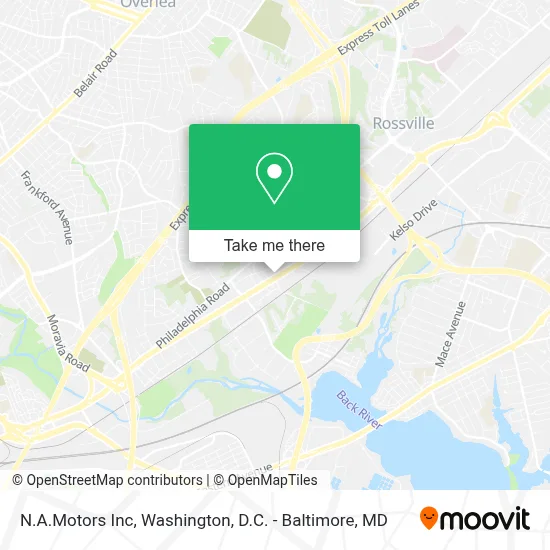 N.A.Motors Inc map
