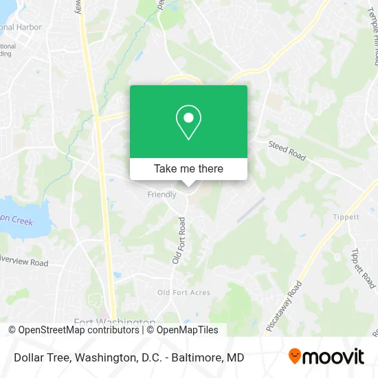 Dollar Tree map