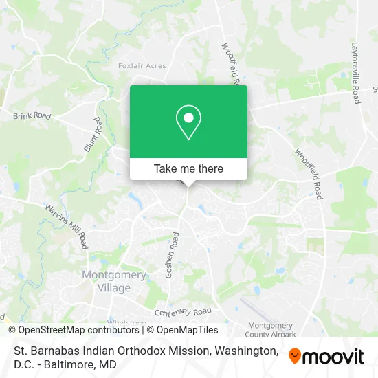 St. Barnabas Indian Orthodox Mission map
