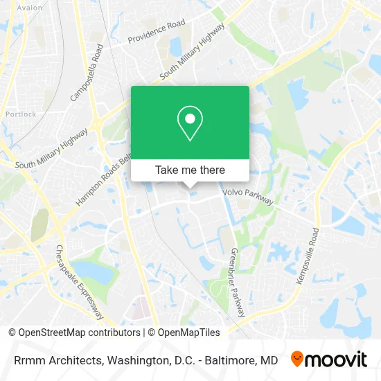 Rrmm Architects map