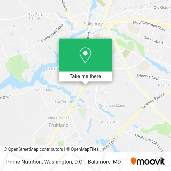 Prime Nutrition map