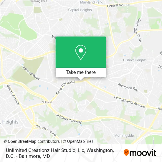 Unlimited Creationz Hair Studio, Llc map