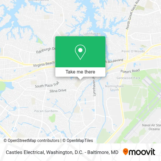 Castles Electrical map