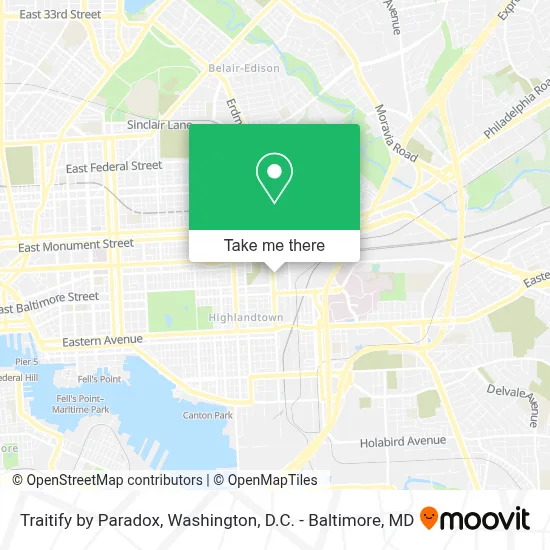 Traitify by Paradox map