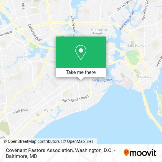 Covenant Pastors Association map