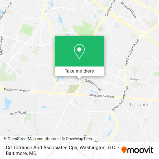 Cd Torrance And Associates Cpa map