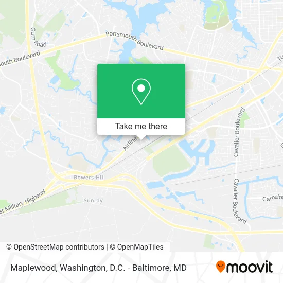 Maplewood map