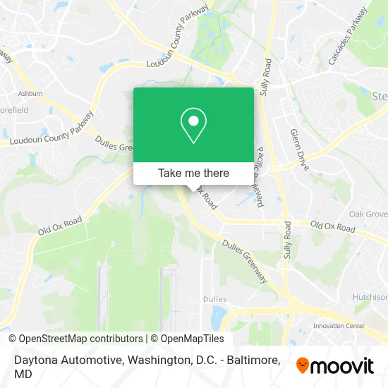 Daytona Automotive map