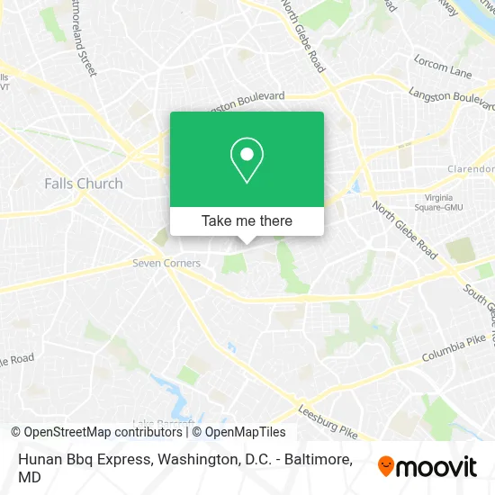 Hunan Bbq Express map
