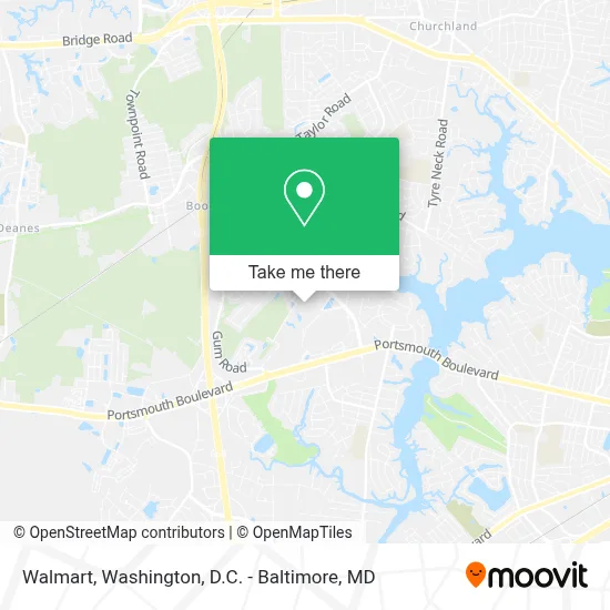 Walmart map