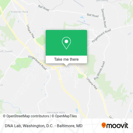 Dna Lab map