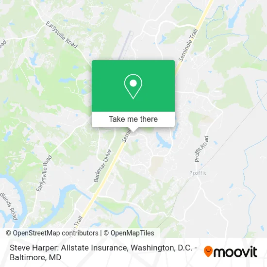 Steve Harper: Allstate Insurance map