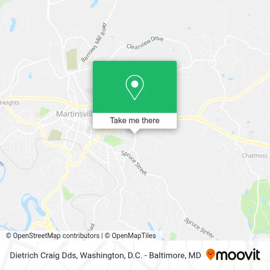 Dietrich Craig Dds map