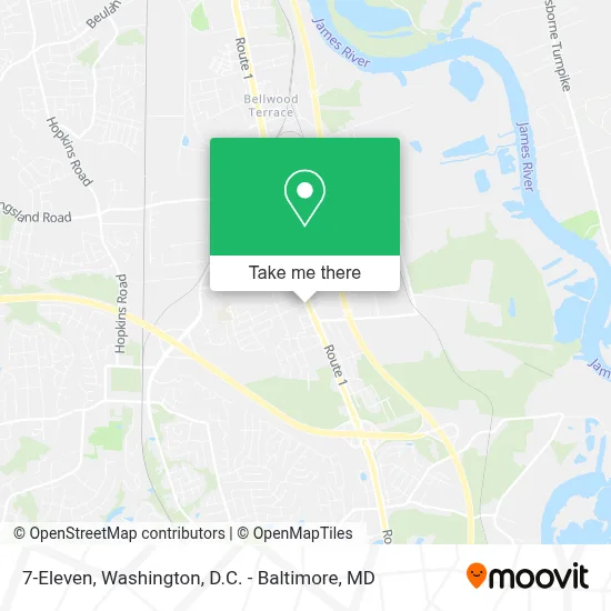 7-Eleven map
