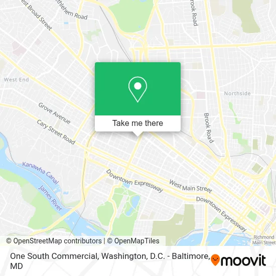 One South Commercial map