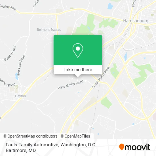 Fauls Family Automotive map