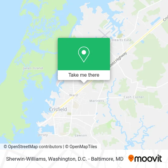 Sherwin-Williams map