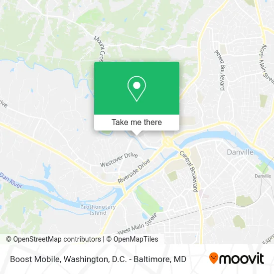 Boost Mobile map