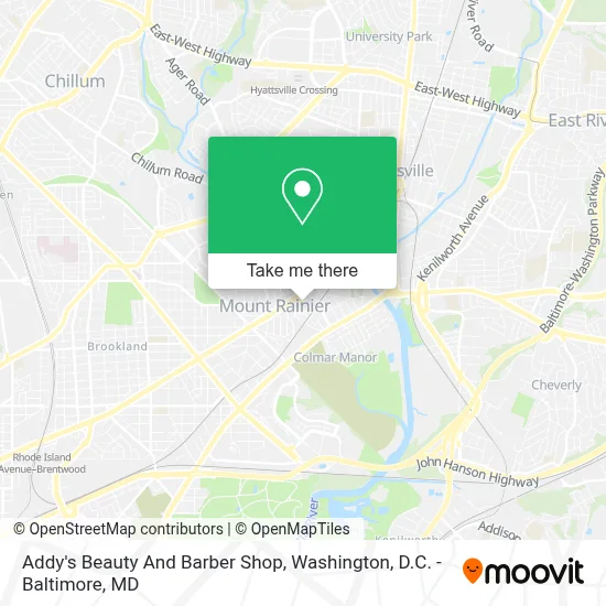 Addy's Beauty And Barber Shop map