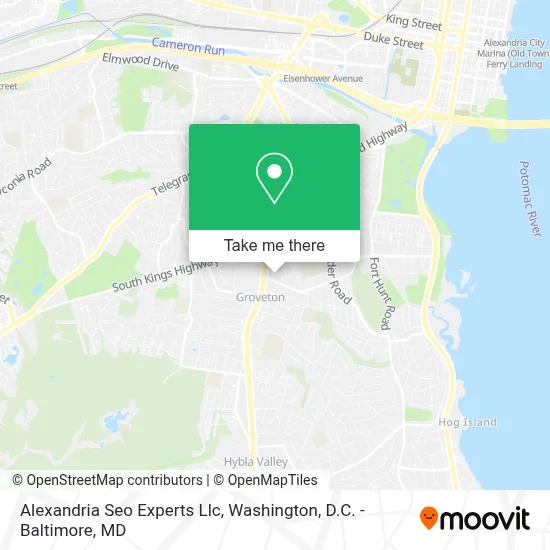 Alexandria Seo Experts Llc map