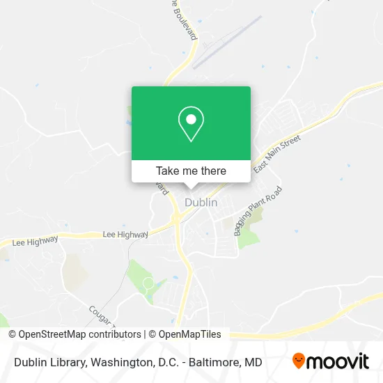 Dublin Library map