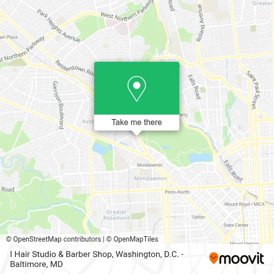 I Hair Studio & Barber Shop map