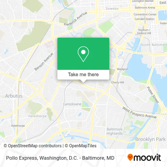 Pollo Express map