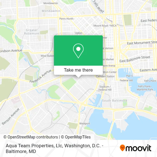Aqua Team Properties, Llc map