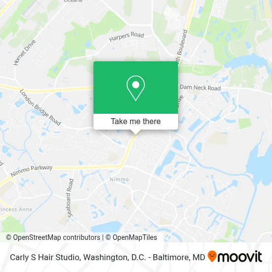 Carly S Hair Studio map