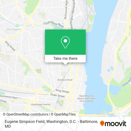 Eugene Simpson Field map