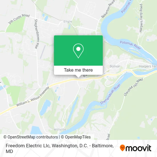 Freedom Electric Llc map