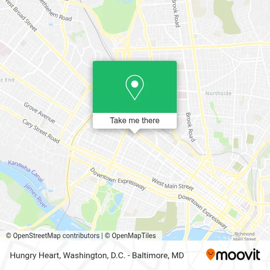 Hungry Heart map