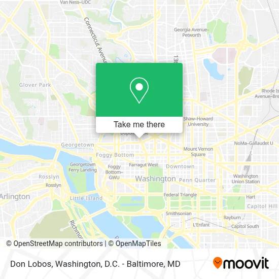 Don Lobos map