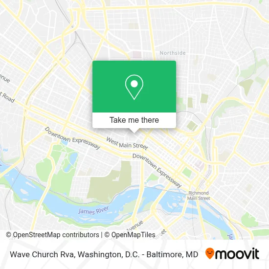 Wave Church Rva map