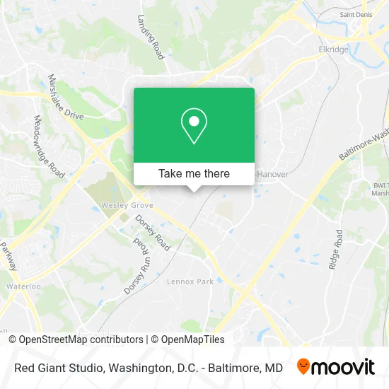 Red Giant Studio map