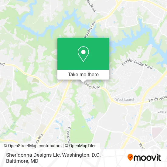 Sheridonna Designs Llc map