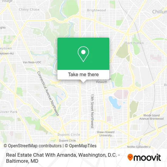 Real Estate Chat With Amanda map