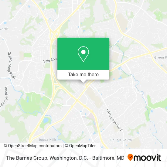 The Barnes Group map