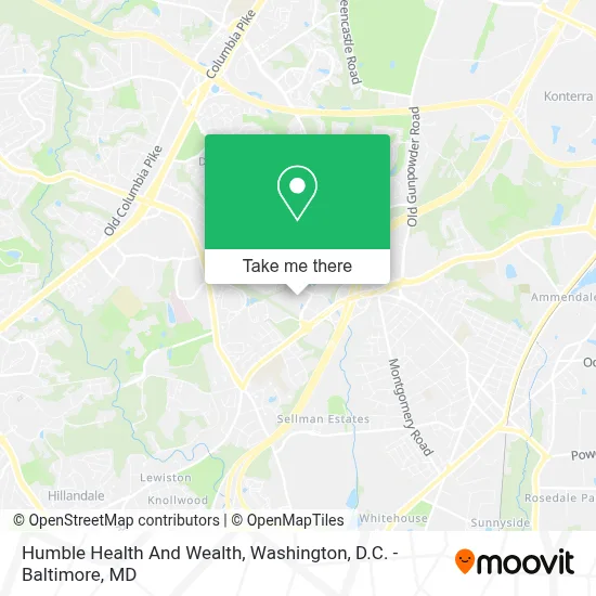 Humble Health And Wealth map