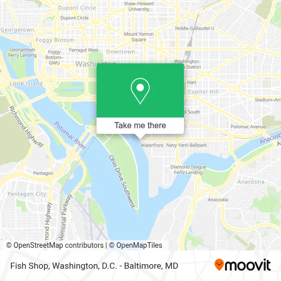 Fish Shop map