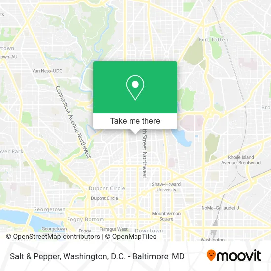 Salt & Pepper map