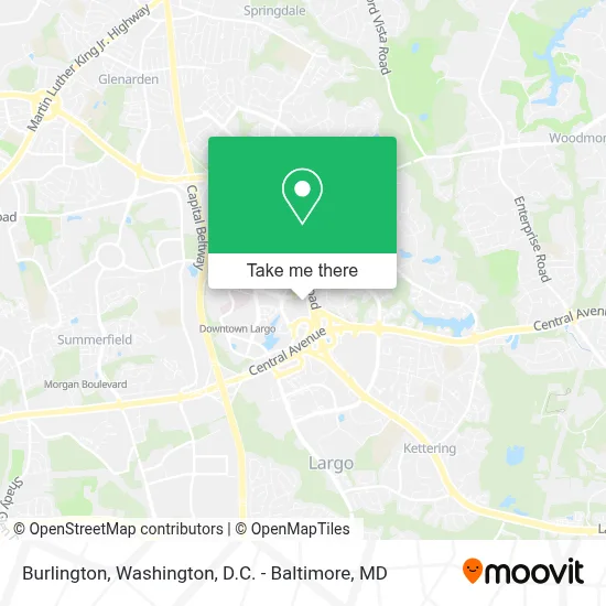 Burlington map