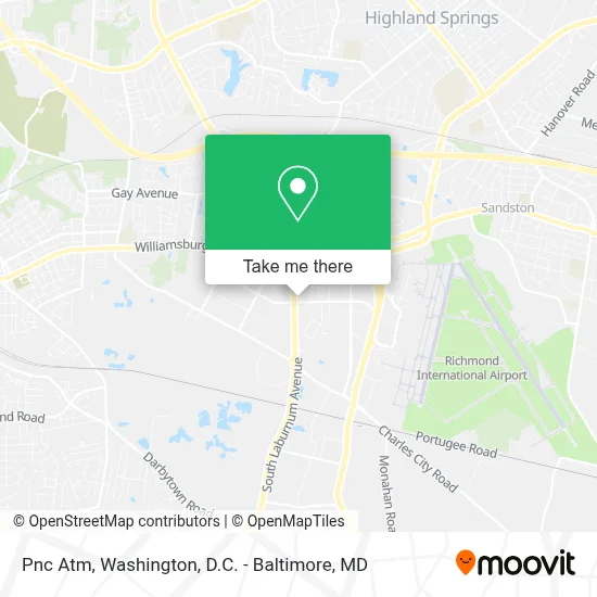 Pnc Atm map