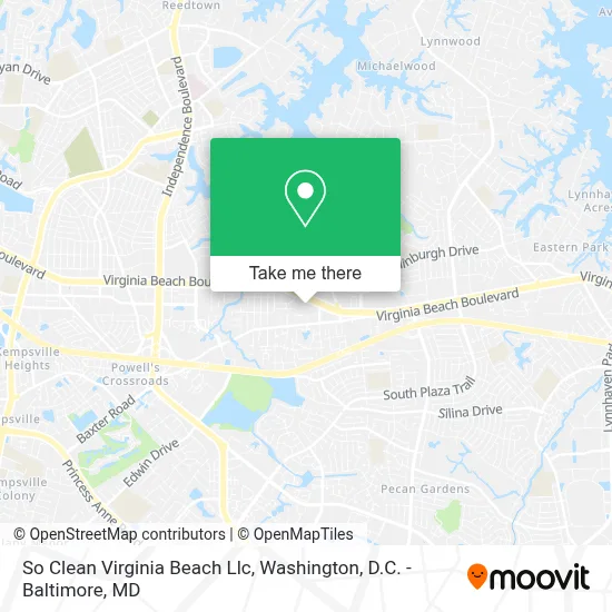 So Clean Virginia Beach Llc map
