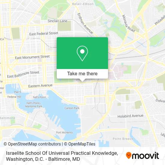 Israelite School Of Universal Practical Knowledge map